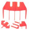 BESTonZON 4pcs Clipper Guide -Injury Design for Safe Grooming Professional Trimmer Accessory for Efficient Shearing and Positioning Farm Use view 2