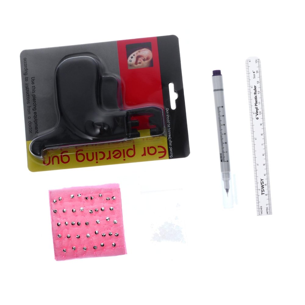 VICASKY Ear Piercing Gun Kit Easy to Use Earring Piercer Body Jewelry Piercing Tool