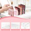 4 Pcs Makeup Palette Organizer Large Acrylic Eyeshadow Palette Organizer Multipurpose Cosmetic Display Stand for Home Bathroom Dresser view 4