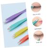 Beaupretty 2sets Professional Eyebrow Grooming Set Eyebrow Trimmer Kit Tweezers and Scissors for Travel and Makeup Application view 4