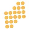 VICASKY 100pcs Rounded Makeup Sponges Soft Wood Pulp for Face Cleaning Cosmetic Removal Makeup Applicators for Girls for Daily Use and Travel view 1