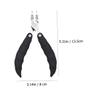 Beaupretty Fingernail Toenail Clipper Tool Professional Nail Clippers for Thick Nails for Manicure view 2