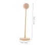 SUPVOX Wig Stand Hat Rack for Bjd Dolls Head Hat Stretcher for Baseball Caps Mannequin Head view 2
