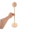 SUPVOX Wig Stand Hat Rack for Bjd Dolls Head Hat Stretcher for Baseball Caps Mannequin Head view 3