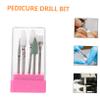 7Pcs Nail Drill Bit Set for Manicure and Pedicure, Alloy Ceramic view 3
