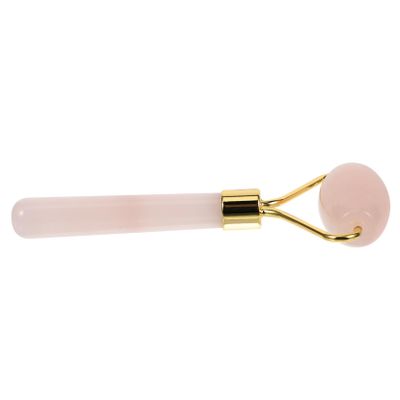 CALLARON Jade Facial Roller Massage Tool Handheld Skin Care Massager for Face Neck Ergonomic Design with Smooth Cool Surface for Relaxing Massage and Skin Tightening