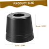 PartyKindom Storage Stand Double-sided Aluminum Alloy Holder for Safety and Shaving Tools Space-saving Organizer for Bathroom Accessory and Stylish Design view 2