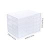 NOLITOY Nail Art Storage Box Organizer for Nail Jewelry for Salon Display and Accessory Organization view 2