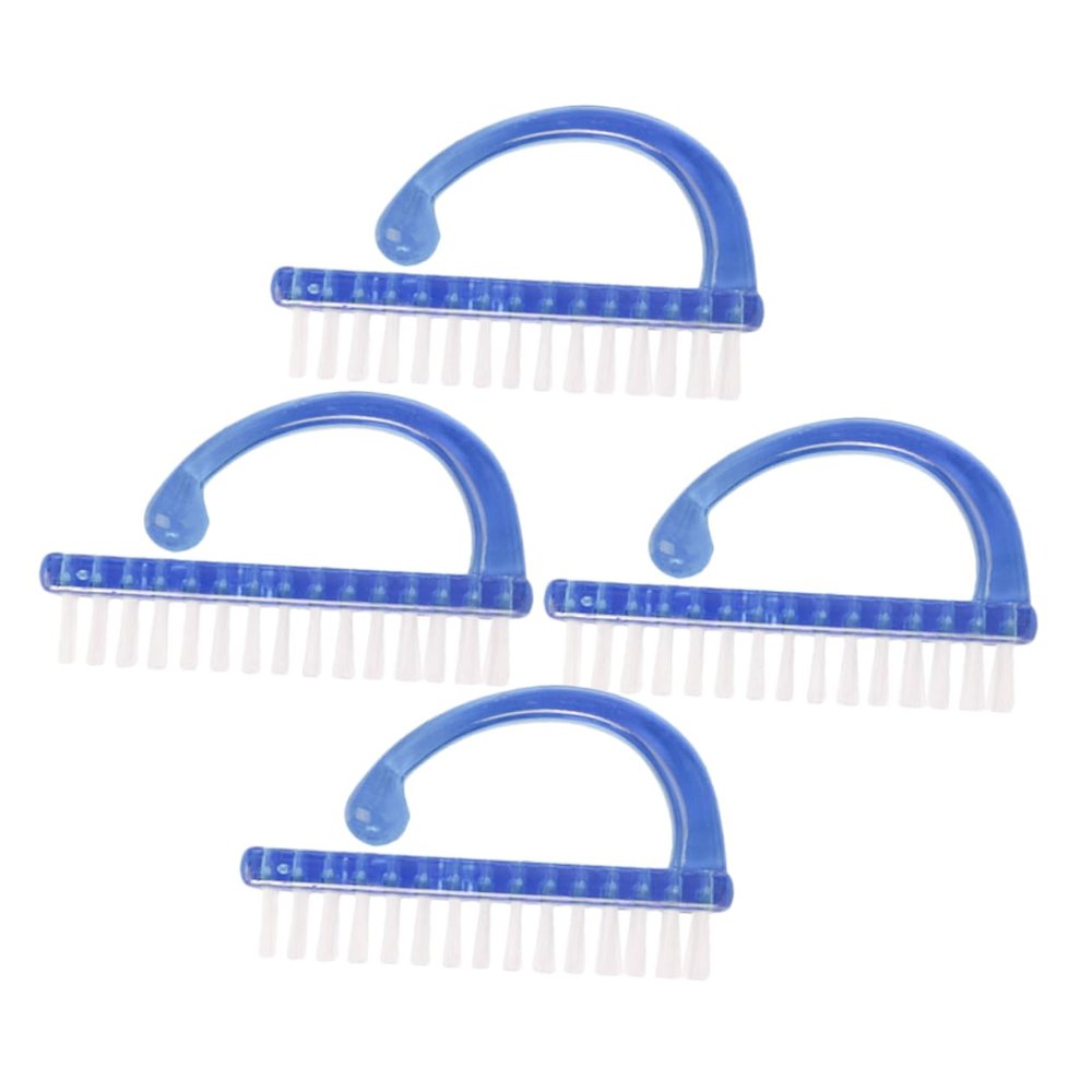 CALLARON 4pcs Nail Brush for Cleaning Fingernails Toenails Hand Scrub Brush Nail Scrubber Materials