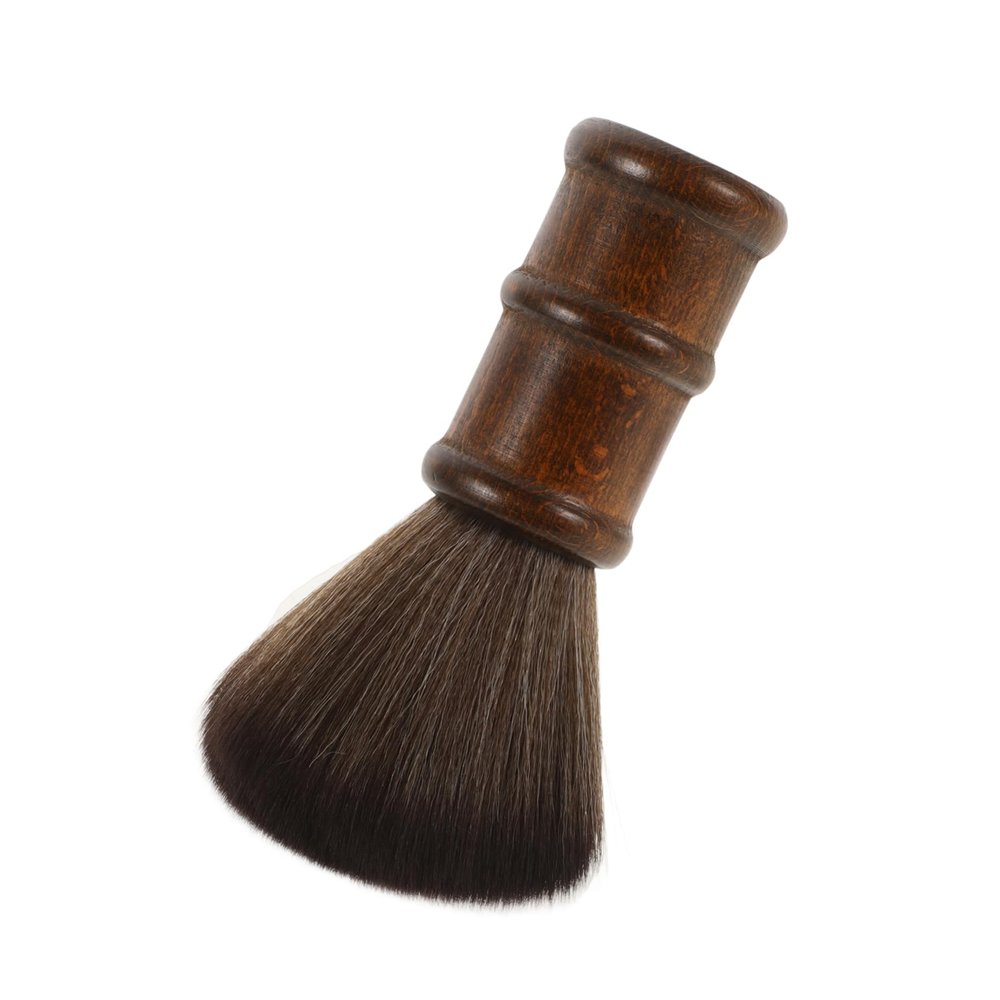 CALLARON Hairdressing Neck Duster Brush for Barber Cleaning Ergonomic Handle Hair Clippings Removal for Salon Use and Personal Grooming Lightweight and Space-saving Design