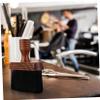 Ipetboom Wooden Handle Duster Brush Barber Shop Tool Soft Hair Cleaning for Ears view 3