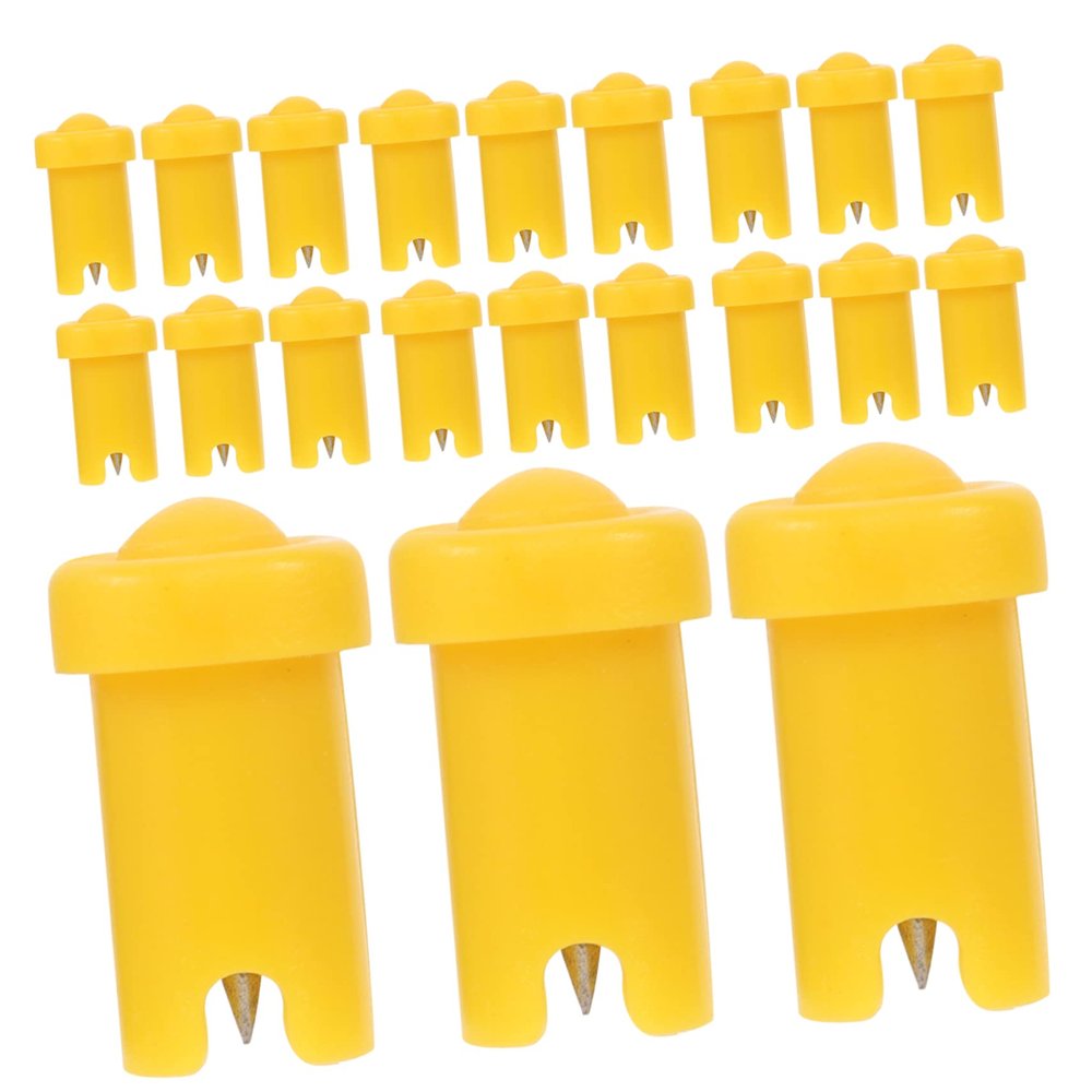 PACKOVE Eyelash Glue Bottle Blocking Needles Eyelash Extension Supplies Pin for Adhesive Glue Nozzle Tips Accessory