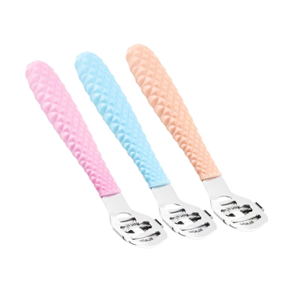 Beaupretty 3Pcs Pedicure Foot Dead Skin Removal Tool Set Professional Foot Trimmer and Scraper for Hard Skin for Home Use and Salon Treatments