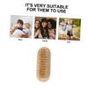 Beaupretty 4pcs Pedicure Hand Brush Natural Boar Bristle Nail Brush Wooden Handle for Easy Cleaning Nail Art view 4