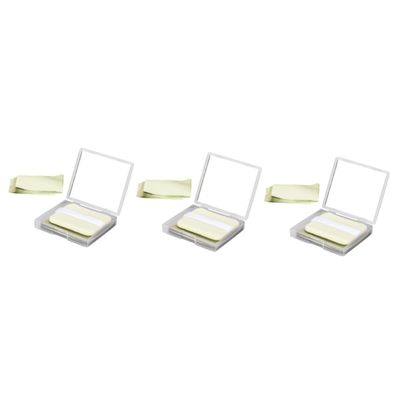 CALLARON 3sets Oil Blotting Sheets for Oily Absorbent Paper Mirror for Makeup Convenient for Home Office and School Use