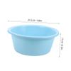 Baluue Elegant Face Washing Bowl Hair Wash Basin Portable Shampoo Basin Large Capacity Boys and Girls Adults Bathing view 2