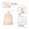 FOYTOKI Makeup Remover Pads Set 6pcs Reusable Cotton Pads Fiber Facial for Daily Skincare Easy to Use Gentle view 3
