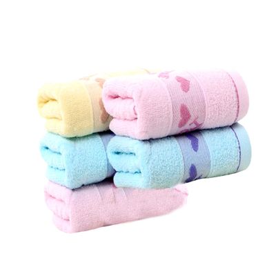 Beatifufu 5pcs Cotton Plaid Belt Towels Breathable Face Cleansing Bath Towels Random Colors Styles Lightweight Comfortable for Daily Use