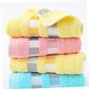 Beatifufu 5pcs Cotton Plaid Belt Towels Breathable Face Cleansing Bath Towels Random Colors Styles Lightweight Comfortable for Daily Use view 3