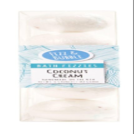 Fizz & Bubble Bath Bomb Fizzy Coconut Cream - 5 Count - Petite Fizzies