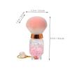 Ipetboom Double-ended Makeup Brush Setting Powder Brush Loose Powder Makeup Applicator for Women Cosmetics Tools view 2