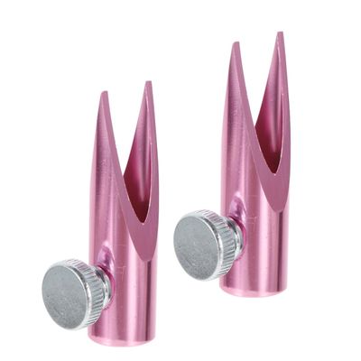 Gogogmee 2pcs Dual-Sided Eye Liner Sharpener Tool Brow Pencil Sharpener for Home and Travel Versatile Shaped Slots Design for Makeup Enthusiasts
