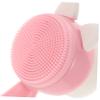 PartyKindom Dual-Sided Silicone Facial Cleansing Brush ABS Handle Manual Face Scrubber for Deep Cleaning and Exfoliating for Skin Types view 2
