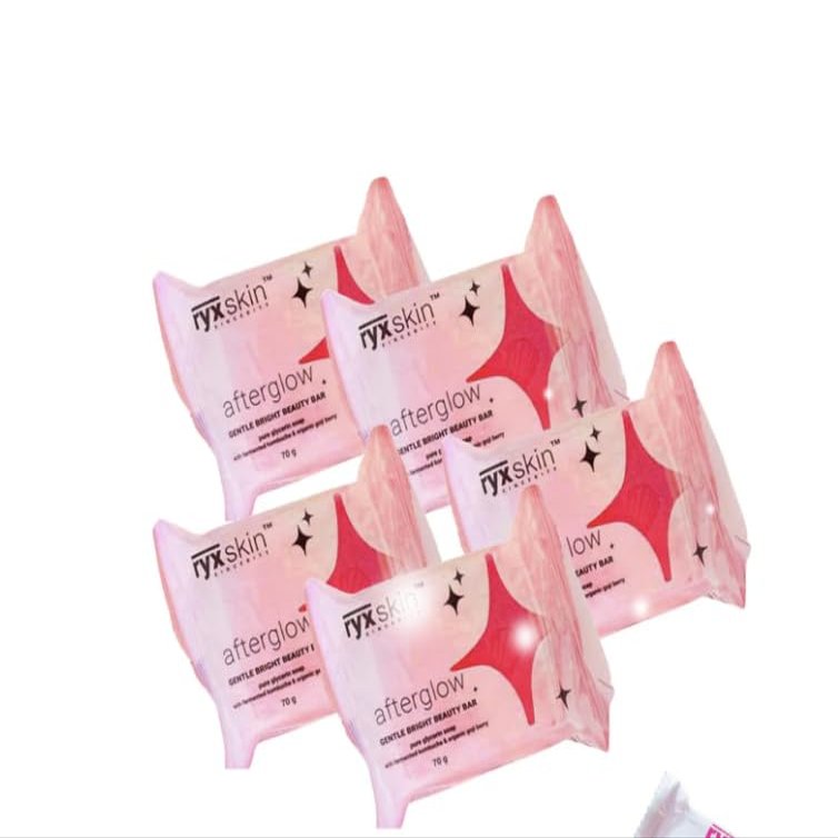 Ryx Sincerity Afterglow Gentle Beauty Bar, Pack of 4, 70g Each