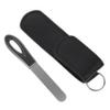 CALLARON 1set Double-Sided Metal Nail File for Professional Manicure Nail Trimming Tool for Natural Artificial Washable Reusable view 1