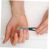 CALLARON 1set Double-Sided Metal Nail File for Professional Manicure Nail Trimming Tool for Natural Artificial Washable Reusable view 4
