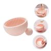 Gogogmee 1pc Creative Makeup Brush Cleaning Pad Portable Silicone Brush Washing Bowl for Efficient Cleaning for Home Salon Use view 2