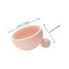 Gogogmee 1pc Creative Makeup Brush Cleaning Pad Portable Silicone Brush Washing Bowl for Efficient Cleaning for Home Salon Use view 4