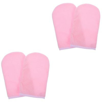 CALLARON 2pairs Moisturizing Spa Gloves for Hand Care Paraffin Wax Mittens for Soft Skin Lightweight and Comfortable for Home Use and