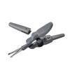 PACKOVE 3pcs Eyebrow Scissors Trimmer for Facial Hair Eyelash Grooming Ergonomic Design for Men Women Portable Easy to Use view 2
