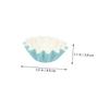 Ciieeo 400pcs High Temp Resistant Paper Cups Decorative Clamshells for Wax Melts Heat Resistant Paper Baking Cups view 2