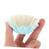 Ciieeo 400pcs High Temp Resistant Paper Cups Decorative Clamshells for Wax Melts Heat Resistant Paper Baking Cups view 3