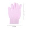 SAFIGLE Exfoliating Glove for Bathing Soft Skin Scrubbing Glove Comfortable Lightweight Design Gentle Skin Cleaning Tool for Adults for Daily Use and Self-care Routine view 2