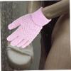 SAFIGLE Exfoliating Glove for Bathing Soft Skin Scrubbing Glove Comfortable Lightweight Design Gentle Skin Cleaning Tool for Adults for Daily Use and Self-care Routine view 3