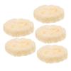 PartyKindom Natural Loufee Slices Soap Base Holder for Shower Loofah Cuts Multi-function Soap Mat Loofah Brush view 1