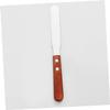 CALLARON Hair Removal Waxing Removal Tool Stainless Steel Spatula Wooden Handle for Precision view 4
