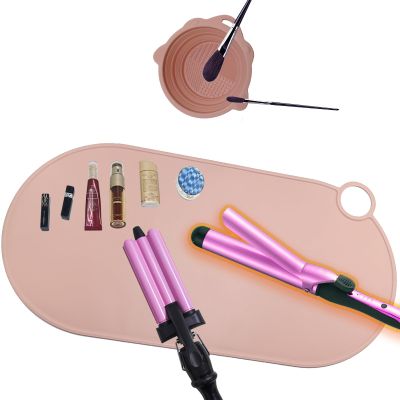 Heat Resistant Silicone Mat for Countertop & Vanity