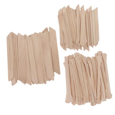 Beaupretty 150pcs Wax Applicator Sticks for Hair Removal Versatile Wooden Waxing Tools for Body and Facial Hair Removal for Smooth Skin Any Setting