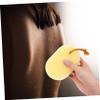 SAFIGLE 2pcs Exfoliating Bath Sponge Lightweight Body Scrubber for Gentle Skin Cleaning for Bathing and Travel Includes and Droplet Shapes view 3