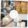 SOLUSTRE 3pcs Glass Candle Warmer Plate Replacement Dish for Wax Oil Warmer Bowl Liner Decorative Scent Diffuser for Home view 3