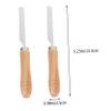 ABOOFAN 2pcs Butcher Hair Removal Tool Hair Removal Blades Racks Easy Install for Pig Remover view 2