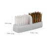 CALLARON Nail Drill Bit Cleaning Brush Wire Brush for Dust Removal Manicure Tool Nail Art Supplies view 2