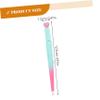 BIUDECO Ergonomic Eyebrow Grooming Tool Kit Brush Trimmer Tweezers for Women Men view 2
