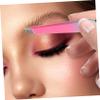 BIUDECO Ergonomic Eyebrow Grooming Tool Kit Brush Trimmer Tweezers for Women Men view 3