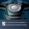 Replacement Quick Cleaning Pod Compatible with Philips Norelco 2nd Generation Series 7000 and Series 9000 Series 5000 Angular polygon Shavers view 4