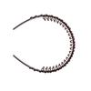 SKISUNO Toothed Acrylic Wave Shape Head Band Headdress for Women Purple view 1